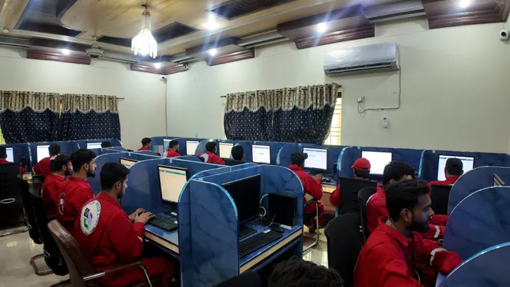 Computer lab session