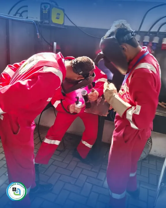 Instructor-guided welding