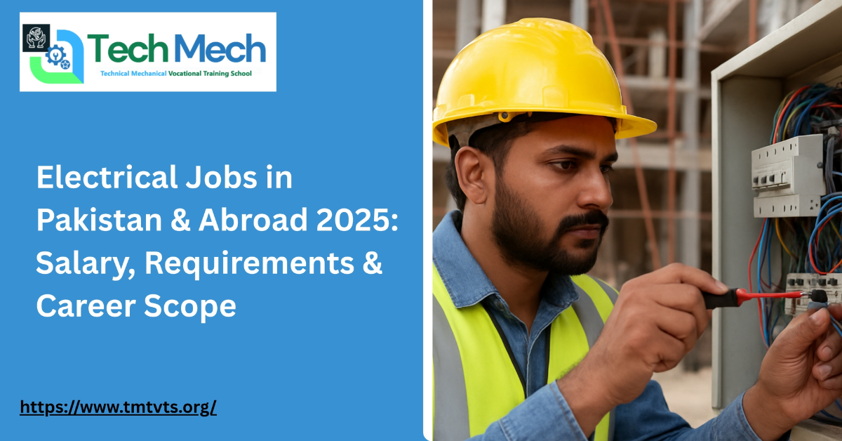 Electrical Jobs in Pakistan & Abroad 2025: Salary, Requirements & Career Scope