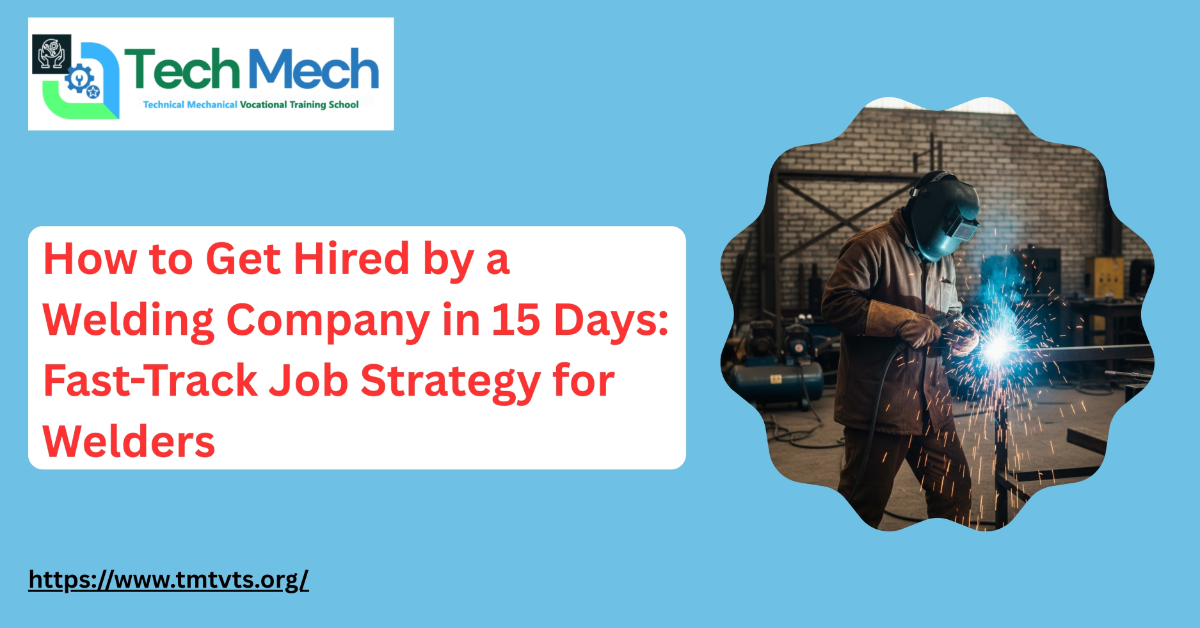 How to Get Hired by a Welding Company in 15 Days: Fast-Track Job Strategy for Welders