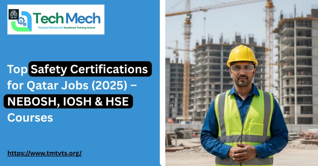 Top Safety Certifications for Qatar Jobs (2025) – NEBOSH, IOSH & HSE Courses