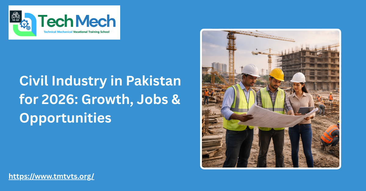 Civil Industry in Pakistan for 2026: Growth, Jobs & Opportunities