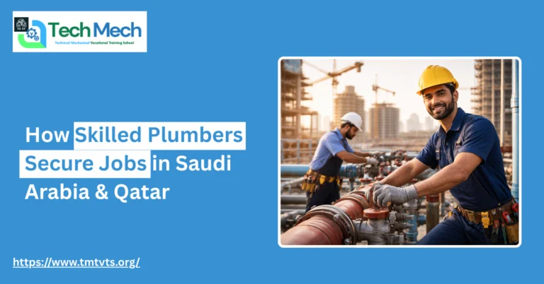 How Skilled Plumbers Secure Jobs in Saudi Arabia & Qatar