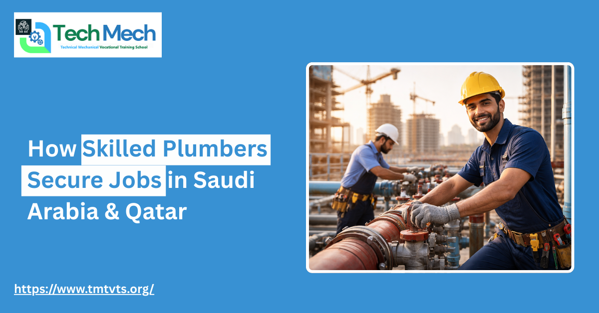 How Skilled Plumbers Secure Jobs in Saudi Arabia & Qatar