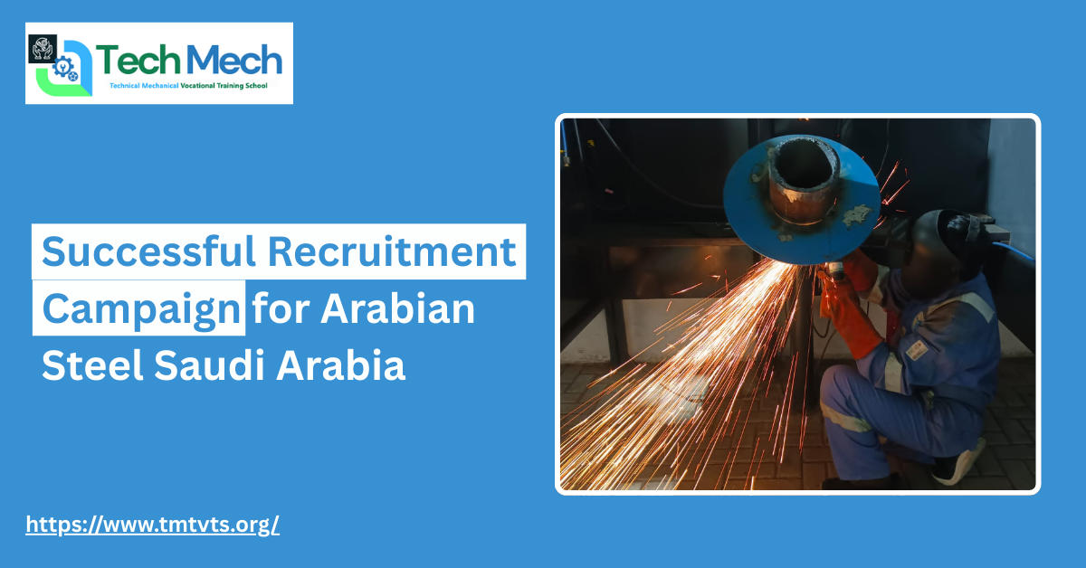 Successful Recruitment Campaign for Arabian Steel Saudi Arabia