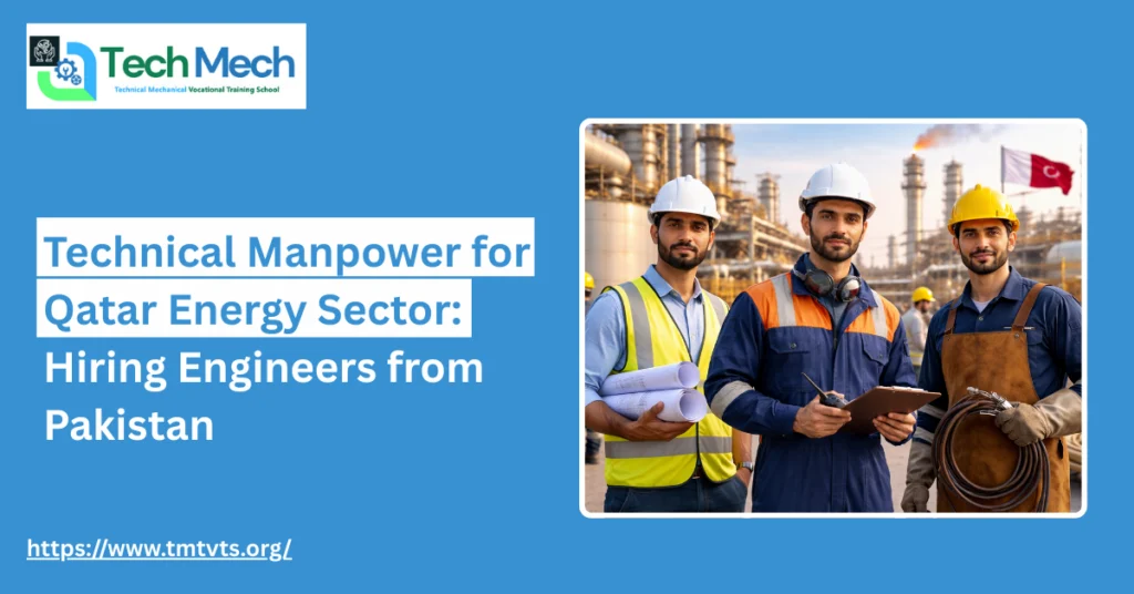 Technical Manpower for Qatar Energy Sector: Hiring Engineers from Pakistan