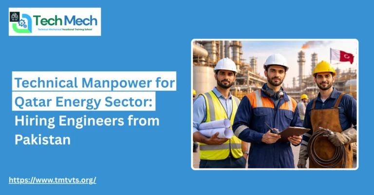 Technical Manpower for Qatar Energy Sector: Hiring Engineers from Pakistan