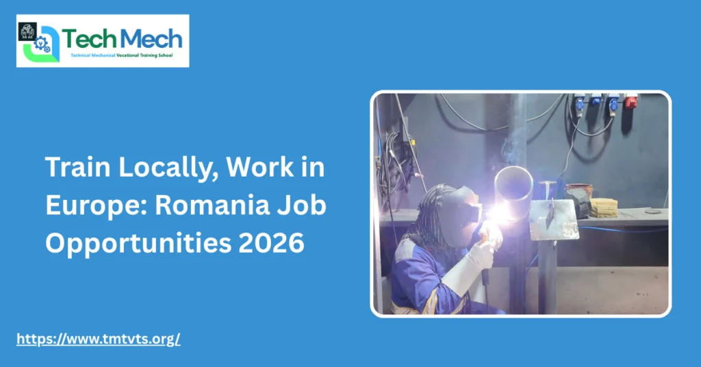 Train Locally, Work in Europe: Romania Job Opportunities 2026