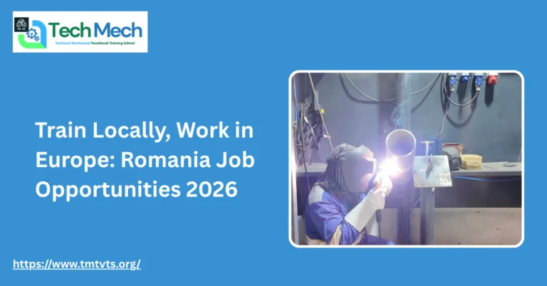 Train Locally, Work in Europe: Romania Job Opportunities 2026