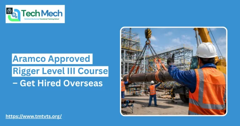 Aramco Approved Rigger Level III Course – Get Hired Overseas