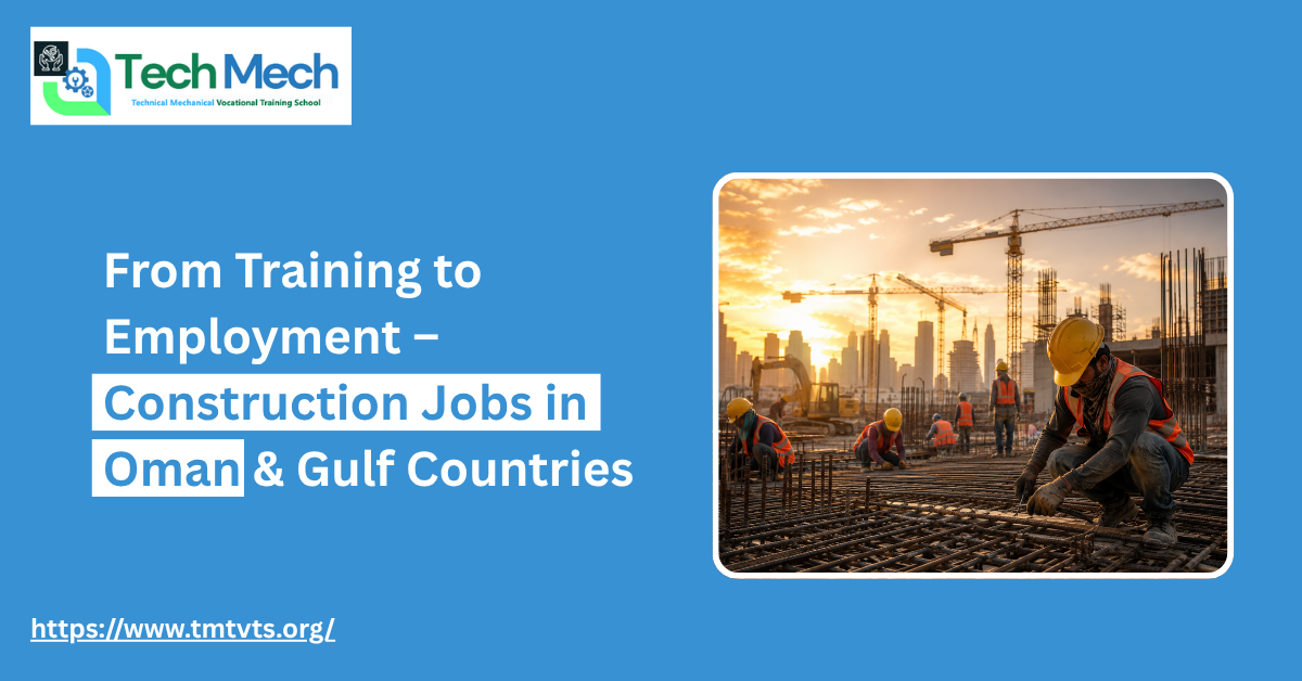From Training to Employment – Construction Jobs in Oman & Gulf Countries